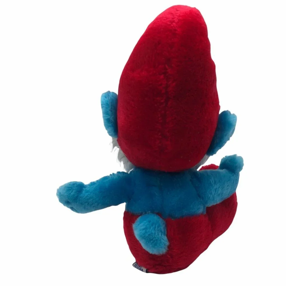The‎ Smurfs Papa Smurf plush Vintage 1979 10.5